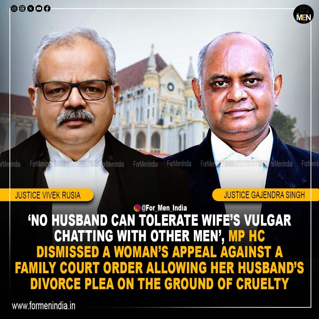 Read more about the article 𝗡𝗼 𝗵𝘂𝘀𝗯𝗮𝗻𝗱 𝗰𝗮𝗻 𝘁𝗼𝗹𝗲𝗿𝗮𝘁𝗲 𝘄𝗶𝗳𝗲’𝘀 𝘃𝘂𝗹𝗴𝗮𝗿 𝗰𝗵𝗮𝘁𝘁𝗶𝗻𝗴 𝘄𝗶𝘁𝗵 𝗼𝘁𝗵𝗲𝗿 𝗺𝗲𝗻’, 𝗠𝗣 𝗛𝗶𝗴𝗵 𝗰𝗼𝘂𝗿𝘁 𝗱𝗶𝘀𝗺𝗶𝘀𝘀𝗲𝗱 𝗮 𝘄𝗼𝗺𝗮𝗻’𝘀 𝗮𝗽𝗽𝗲𝗮𝗹 𝗮𝗴𝗮𝗶𝗻𝘀𝘁 𝗮 𝗳𝗮𝗺𝗶𝗹𝘆 𝗰𝗼𝘂𝗿𝘁 𝗼𝗿𝗱𝗲𝗿 𝗮𝗹𝗹𝗼𝘄𝗶𝗻𝗴 𝗵𝗲𝗿 𝗵𝘂𝘀𝗯𝗮𝗻𝗱’𝘀 𝗱𝗶𝘃𝗼𝗿𝗰𝗲 𝗽𝗹𝗲𝗮 𝗼𝗻 𝘁𝗵𝗲 𝗴𝗿𝗼𝘂𝗻𝗱 𝗼𝗳 𝗰𝗿𝘂𝗲𝗹𝘁𝘆