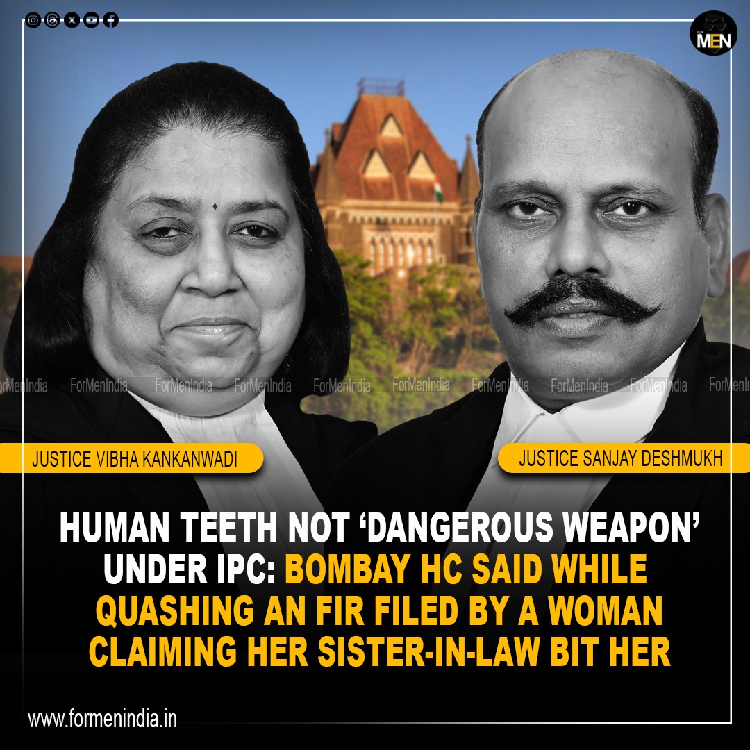 You are currently viewing Human teeth not a dangerous weapon: Bombay High Court after woman alleges being bit by sister-in-law