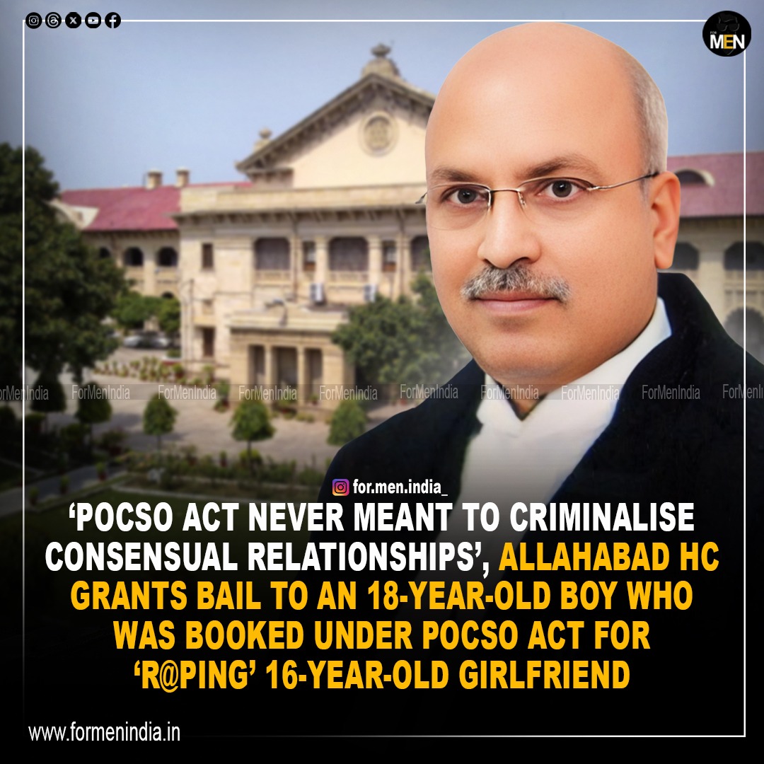 You are currently viewing ‘POCSO Act never meant to criminalise consensual relationships’, Allahabad HC grants bail to an 18 year old boy