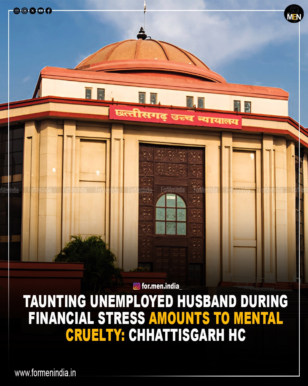You are currently viewing Taunting Unemployed Husband During Financial Stress Amounts to Mental Cruelty: Chhattisgarh High Court