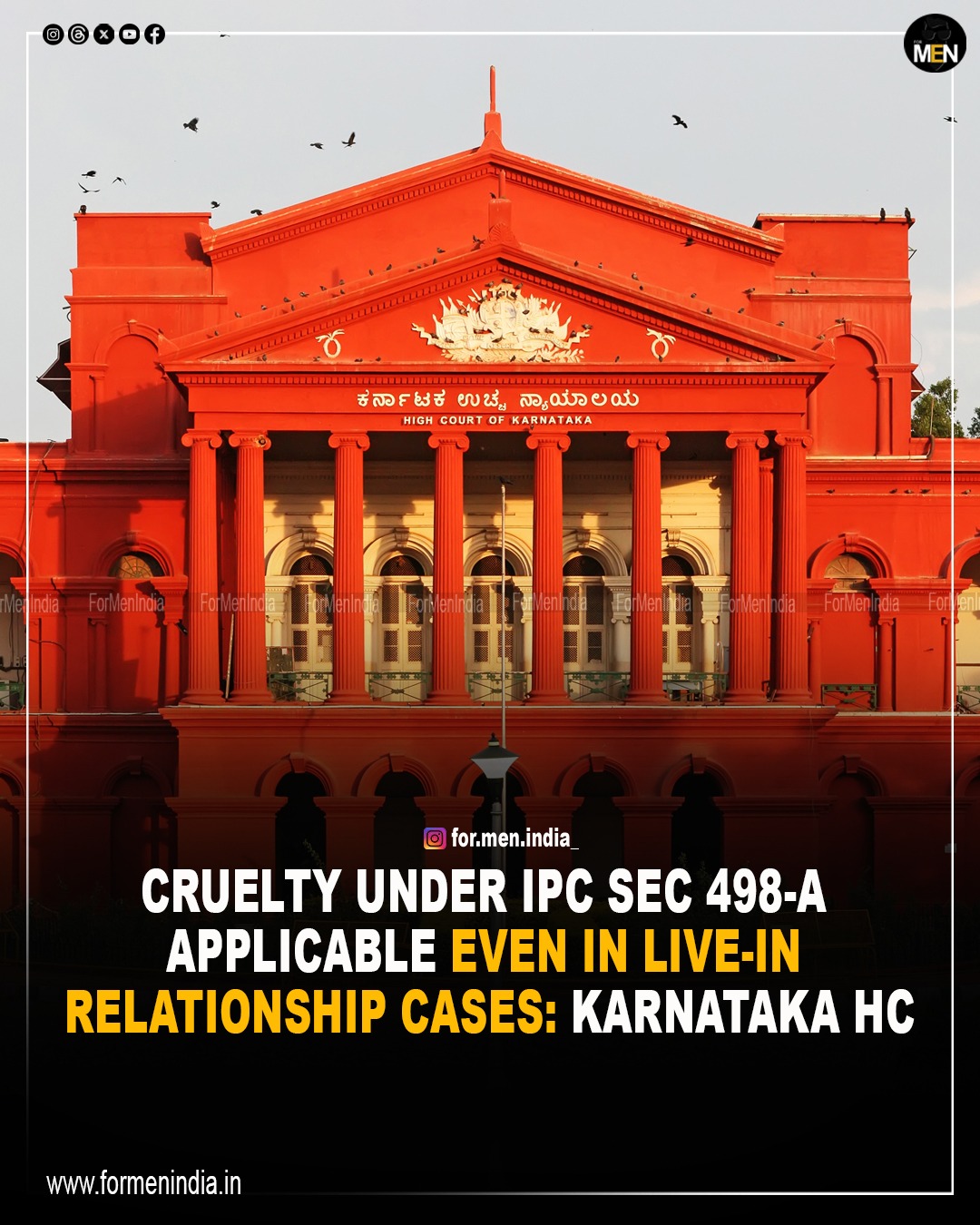 You are currently viewing Laws Of Cruelty Attracted Even To Live-In Relationships, Void & Voidable Marriages: Karnataka High Court