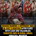 Woman marries 3 different men in just 5 months, later flees with cash and valuables; targeted men in rural areas : Himachal Pradesh