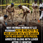 Navi Mumbai woman kills husband as he objected to her affair with auto driver, chops his body into pieces; arrested along with lover after 11 months