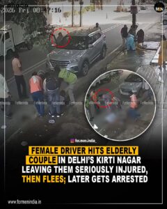 female-driver-hits-elderly-couple-in-kirti-nagar-delhi