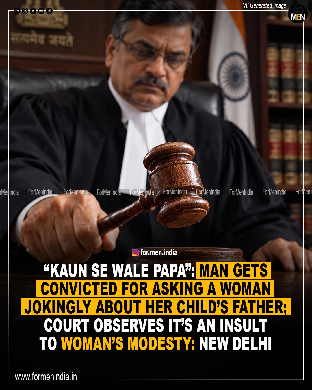 Read more about the article “kaun se wale papa” man gets convicted for asking this question to a woman; here’s why